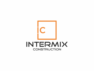 Intermix Construction logo design by luckyprasetyo