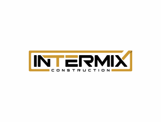 Intermix Construction logo design by Mahrein