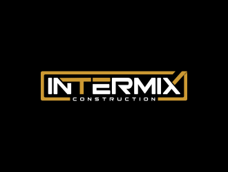 Intermix Construction logo design by Mahrein