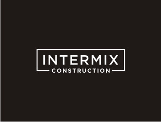 Intermix Construction logo design by Artomoro