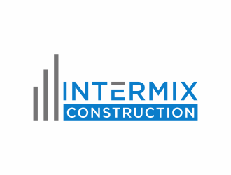 Intermix Construction logo design by bombers