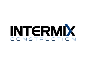 Intermix Construction logo design by AamirKhan