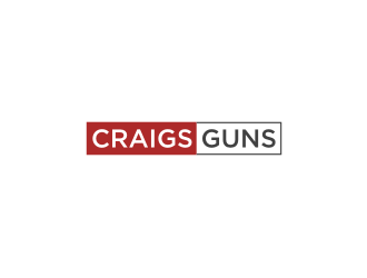 Craigs Guns logo design by Artomoro