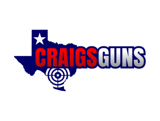 Craigs Guns logo design by cintoko