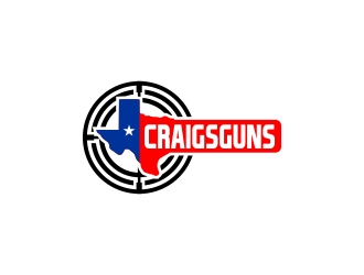 Craigs Guns logo design by CreativeKiller