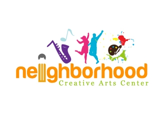 Neighborhood Creative Arts Center logo design by Marianne