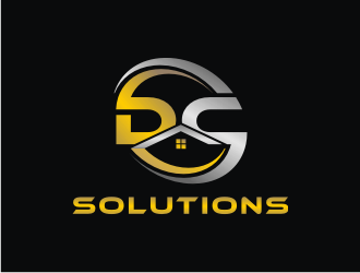 DC SOLUTIONS  logo design by Artomoro