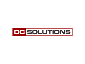 DC SOLUTIONS  logo design by ammad