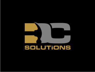 DC SOLUTIONS  logo design by blessings