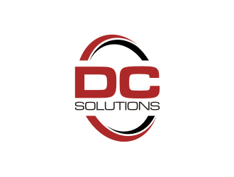 DC SOLUTIONS  logo design by rief