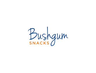 Bushgum Snacks logo design by Artomoro