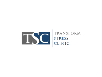 Transform Stress Clinic logo design by Artomoro