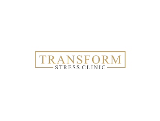 Transform Stress Clinic logo design by Artomoro