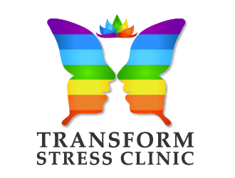Transform Stress Clinic logo design by megalogos