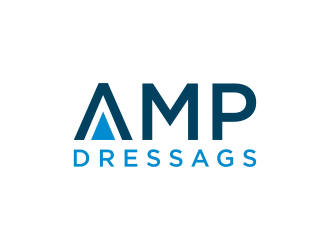 AMP Dressage logo design by p0peye