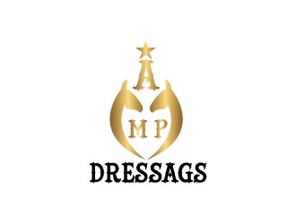 AMP Dressage logo design by aryamaity