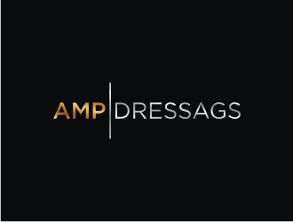 AMP Dressage logo design by Artomoro
