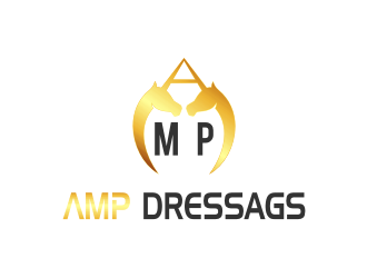 AMP Dressage logo design by Gravity