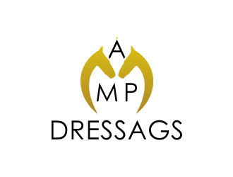 AMP Dressage logo design by blessings