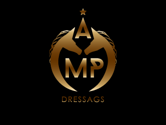 AMP Dressage logo design by axel182