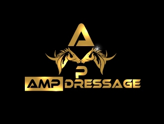 AMP Dressage logo design by shravya