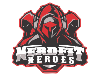 NerdFit Heroes logo design by MCXL