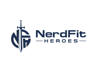 NerdFit Heroes logo design by superiors