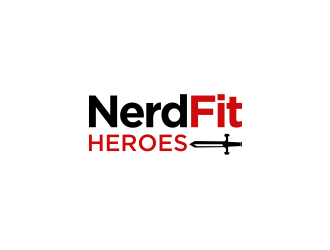 NerdFit Heroes logo design by Adundas