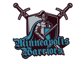 Minneapolis Warriors logo design by AYATA