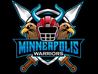 Minneapolis Warriors logo design by Suvendu