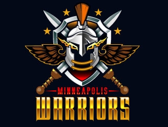 Minneapolis Warriors logo design by Suvendu