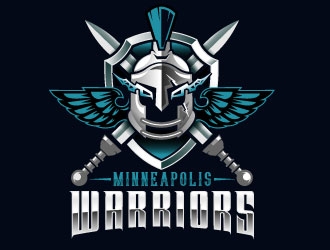 Minneapolis Warriors logo design by Suvendu