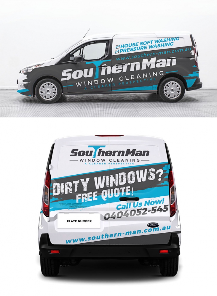 Southern Man Window Cleaning logo design by scriotx
