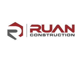 Ruan Construction logo design by AamirKhan
