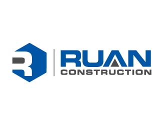 Ruan Construction logo design by AamirKhan