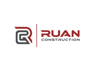 Ruan Construction logo design by uptogood