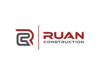 Ruan Construction logo design by uptogood