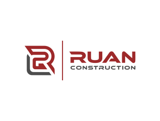 Ruan Construction logo design by uptogood