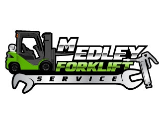 Medley Forklift Service logo design by daywalker