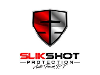 SLIK SHOT PROTECTION  AUTO TRUCK RV  logo design by kopipanas