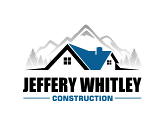 jeffery whitley construction logo design by Girly