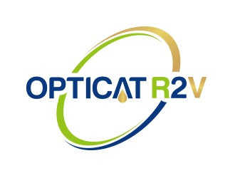 OptiCat R2V logo design by BeDesign
