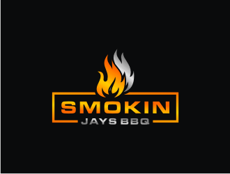 Smokin Jays BBQ logo design by bricton