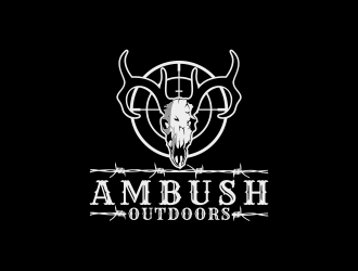 Ambush Outdoors logo design by Kruger