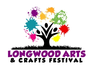 Longwood Arts & Crafts Festival logo design by AamirKhan