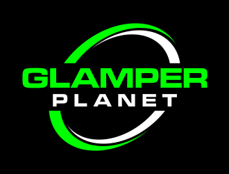 Glamper Planet logo design by afra_art