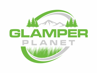 Glamper Planet logo design by afra_art