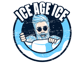 ice age ice logo design by BeDesign