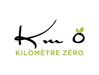 Km 0        Kilomètre zéro logo design by dibyo