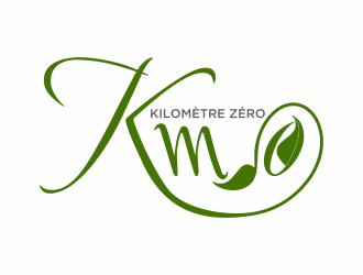 Km 0        Kilomètre zéro logo design by Mahrein